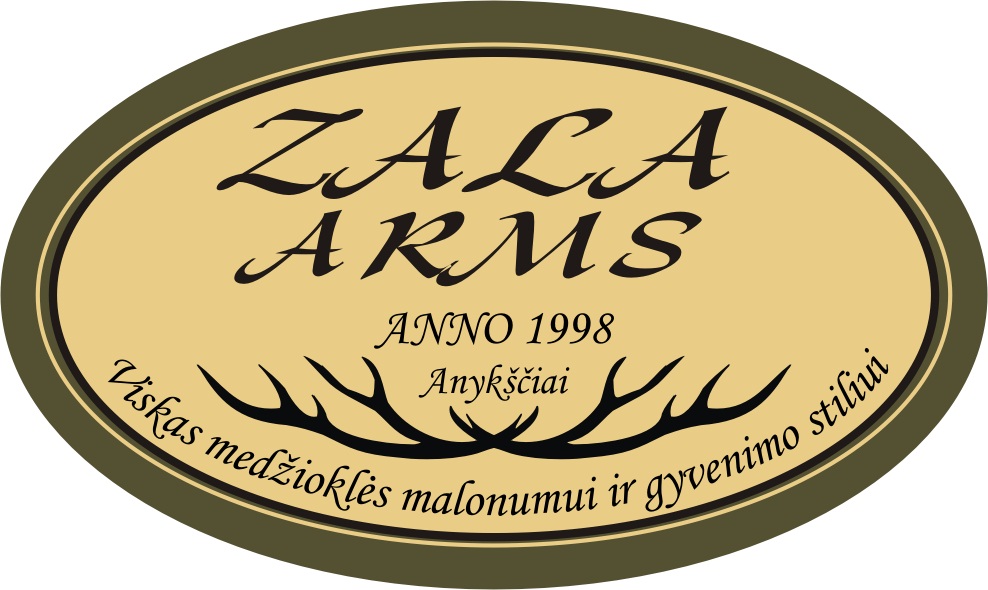 Konkurso rėmėjas UAB "Zala Arms" 